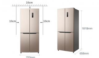 双开门冰箱左右各留几公分 双开门冰箱高度